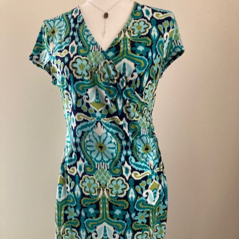 Jones New York Petite, size petite small faux wrap dress